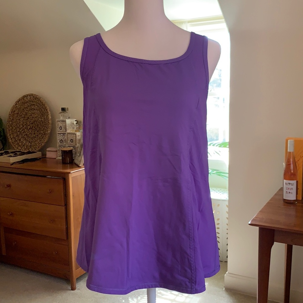 Lululemon Scoop Scalloped Open Back Tank